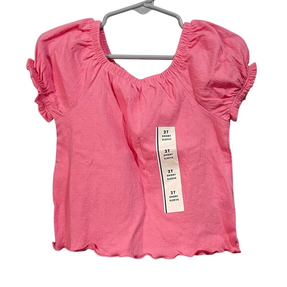 Cat & Jack 2T Short Sleeve Blouse